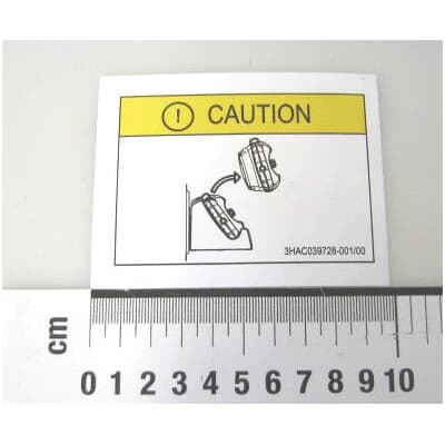 ABB機器人配件 ABB配件原廠型號 3HAC039728-001 Label Release GTPU