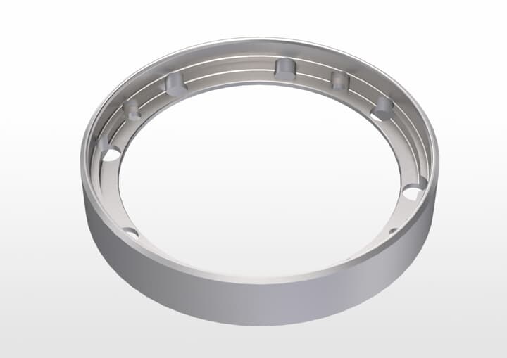 ABB機(jī)器人配件 ABB配件原廠型號 3HAC075326-001 Stainless steel outer ring cover