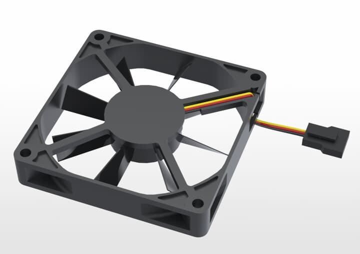 ABB機器人配件 ABB配件原廠型號 3HAC081496-001 Fan with connector