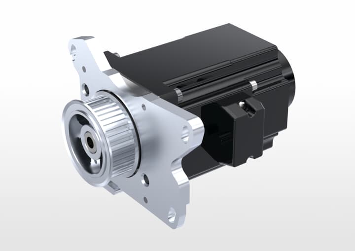ABB機器人配件 ABB配件原廠型號 3HAC083589-001 Motor with flange of ax1