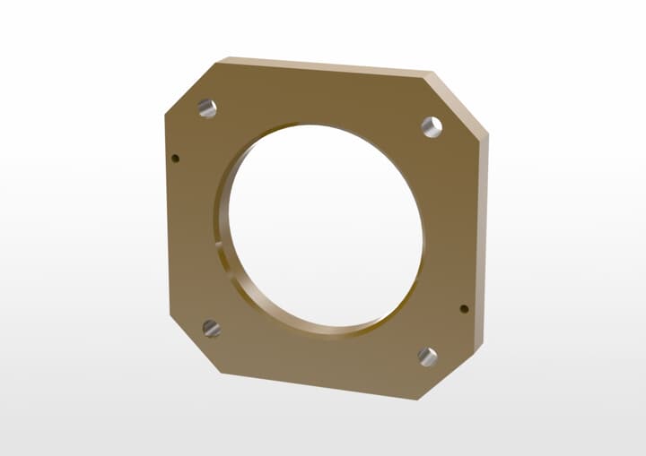ABB機器人配件 ABB配件原廠型號 3HAC036279-001 Motor flange, isolated