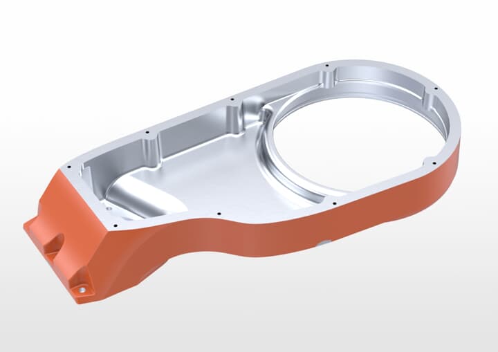 ABB配件Lower Arm CableArm, Foundry, Orange 原廠型號3HAC059690-003 ABB配件官方質保 - ABB機器人配件大全