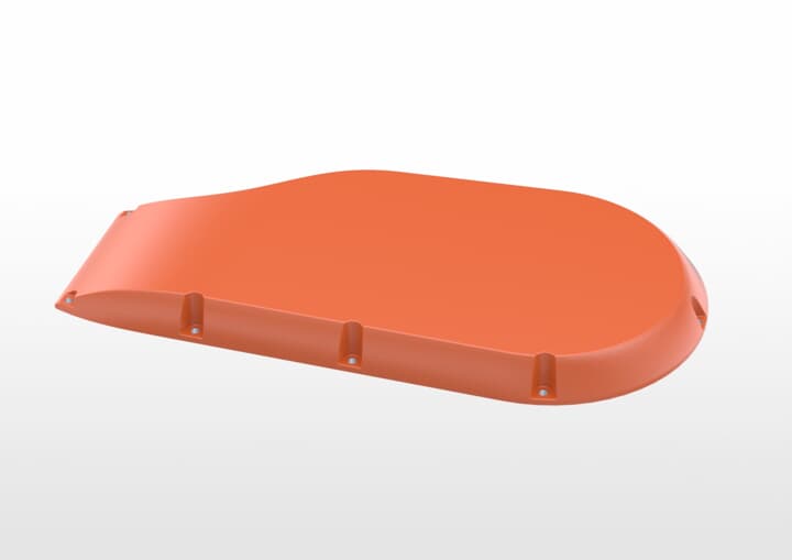 ABB配件Lower Arm Cover, Foundry, Orange 原廠型號(hào)3HAC059689-002 ABB配件官方質(zhì)保 - ABB機(jī)器人配件大全