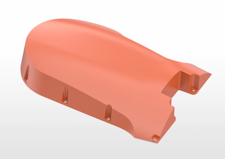 ABB配件Swing CableArm Cover, Foundry, Orange 原廠型號3HAC059678-003 ABB配件官方質保 - ABB機器人配件大全