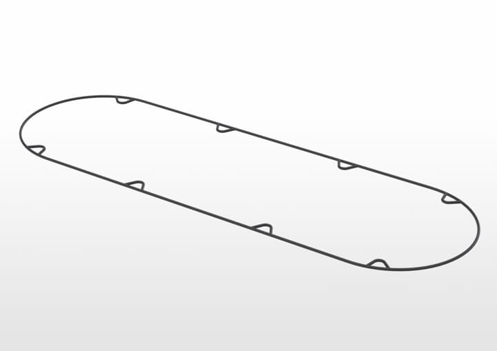 ABB配件Gasket 原廠型號3HAC073493-001 ABB配件官方質保 - ABB機器人配件大全
