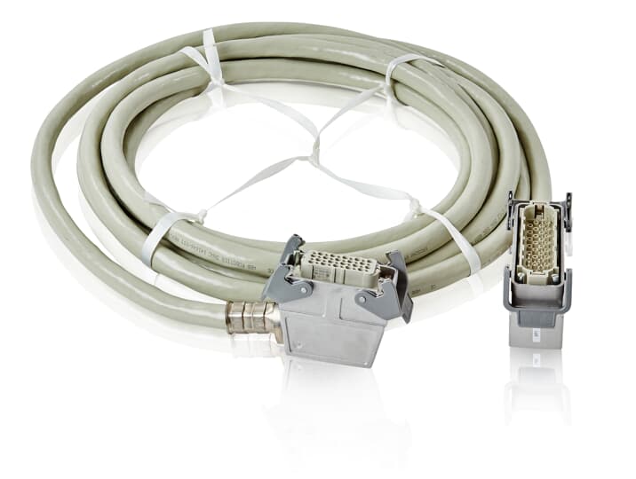 ABB配件Control cable power 7m 原廠型號3HAC2492-1 ABB配件官方質保 - ABB機器人配件大全