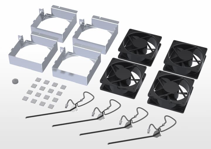 ABB配件Retrofit set Temp. Sensor Fan 原廠型號3HAC056513-004 ABB配件官方質保 - ABB機器人配件大全