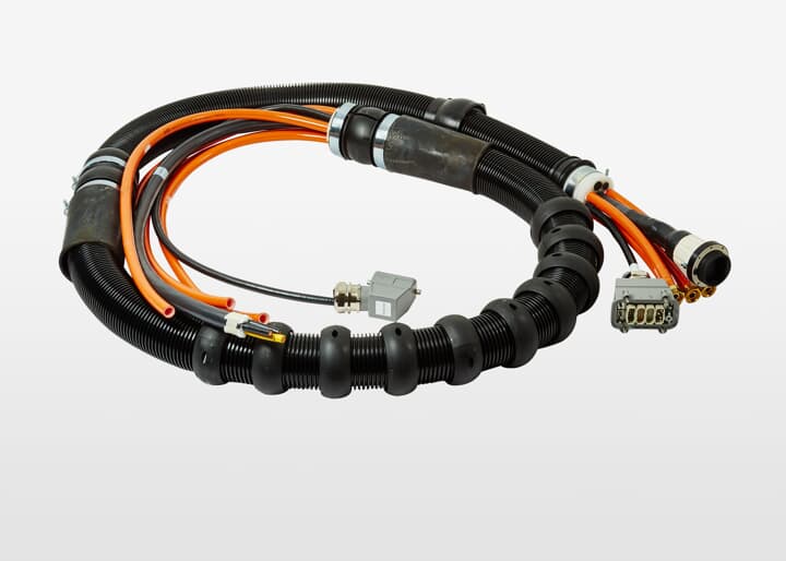 ABB配件Proc cable package Upper arm SW2 原廠型號3HAC023170-001 ABB配件官方質(zhì)保 - ABB機器人配件大全