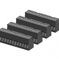 SIMATIC S7-1200，備件， 鍍鋅輸入/輸出接線盒， 右側(cè)有編碼， CPU 1214C/1215C 輸出側(cè)， （4 件每件含 12 螺釘