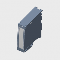 SIMATIC S7-1500 AI 8xU/I HF 35 mm，帶量程縮放運行模式，量程調整包括饋電元件、電纜夾和屏蔽端子