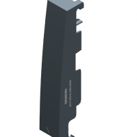 SIMATIC S7-1500 / ET 200MP； 插槽蓋用于 S7-1500 的有源背板總線 用于保護靜電放電 以及機械 固定至 S7-1500 安裝導軌