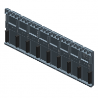 西門子PLC|SIMATIC S7-1500 / ET 200MP 有源背板總線 8 個插槽用于插接 S7-1500 外設模塊 用于熱插拔