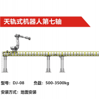 機器人導軌第七軸|DJ-08型|天軌式機器人第七軸負載500-3500kg