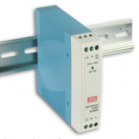 明緯10W單組輸出導(dǎo)軌型工業(yè)電源  MDR-10-24  直流電壓24V