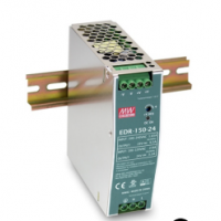 明緯150W工業用DIN導軌型單組輸出   EDR-150-24   直流電壓24V