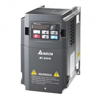 臺達 小型矢量控制變頻器 C200系列 VFD022CB21A-20 2.2kW, 230V/ 單相, 11A, 壁掛式, IP20 / UL 標準型機種