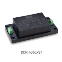 meanwell明緯 直流/直流 導軌式 30W高可靠150~1500Vdc超寬輸入DC-DC轉換器 DDRH-30-15ST