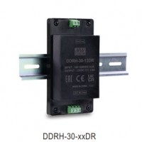 meanwell明緯 直流/直流 導軌式 30W高可靠150~1500Vdc超寬輸入DC-DC轉換器 DDRH-30-15DR