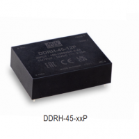 meanwell明緯 直流/直流 導軌式 45W高可靠150~1500Vdc超寬輸入DC-DC轉換器 DDRH-45-48P