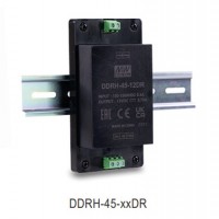 meanwell明緯 直流/直流 導軌式 45W高可靠150~1500Vdc超寬輸入DC-DC轉換器 DDRH-45-12DR