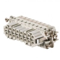 魏德米勒 固定回路插芯 HA系列 - 16A、250V、3 - 48 針 訂貨號 1650780000 / 重載HDC HA 16 FS
