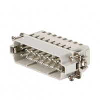 魏德米勒 固定回路插芯 HA系列 - 16A、250V、3 - 48 針 訂貨號 1896830000 / 重載HDC HA 16 MT