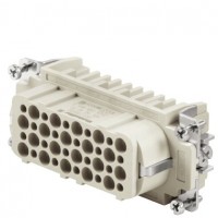 魏德米勒 固定回路插芯 HD 系列 - 10A、250V、7 - 128 針 訂貨號 1601730000 / 重載HDC HD 40 FC