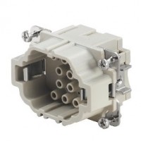 魏德米勒 固定回路插芯 HEE 系列 - 16A、500V、10 - 64 針 訂貨號 1826830000 / 連接器產(chǎn)品HDC HEE 10 MC