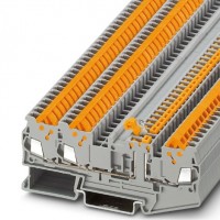 菲尼克斯接線端子  QTC 1,5-TWIN-MT - 刀閘分?jǐn)嘟泳€端子  物料號(hào)：3050407