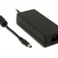 meanwell明緯  90W AC-DC高信賴性綠色醫療型適配器  GSM90A15-P1M