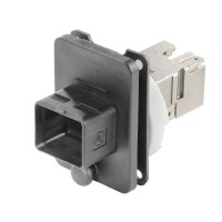 魏德米勒 接插件 RockStar?ModuPlug  工業以太網  訂貨號  1963490000 / IE-BS-V04P-RJ45-C