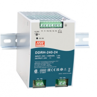 meanwell明緯  240W 高信賴250~1500Vdc 超寬輸入導軌型DC-DC轉換器    DDRH-240-12