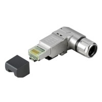 魏德米勒 接插件 RockStar?ModuPlug  工業以太網  訂貨號  1992890000  / 以太網接頭，免工具，90度彎頭
