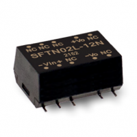 meanwell明緯  2W SMD封裝DC-DC非穩壓轉換器     SFTN02-N系列