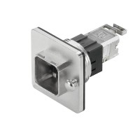 魏德米勒 接插件 RockStar?ModuPlug  工業以太網  訂貨號  1058270000  / V14帶RJ45轉接座法蘭，中間鎖緊