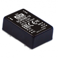 meanwell明緯  8W DC-DC穩壓單組輸出轉換器     SCW08A-15