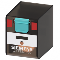 西門子變頻器 繼電器 SIMATIC 插接繼電器，4 個(gè)轉(zhuǎn)換觸點(diǎn) 230 V AC，6 A，寬度 22.5 mm / LZX:PT570730