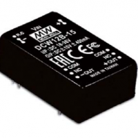 meanwell明緯  12W DC-DC穩(wěn)壓雙組輸出轉換器     DCW12C-05