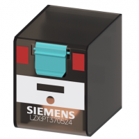 西門子變頻器 繼電器 SIMATIC 插接繼電器，3 個轉(zhuǎn)換觸點 24 V AC，10 A，寬度 22.5 mm / LZX:PT370524