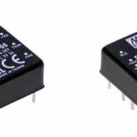 meanwell明緯  15W 1"x1" 封裝DC-DC穩(wěn)壓轉換器     SKMW15 & DKMW15系列