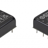 meanwell明緯  40W 1"x1" 封裝DC-DC穩(wěn)壓轉換器     SKMW40 & DKMW40系列