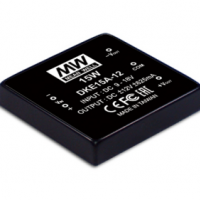 meanwell明緯  15W DC-DC穩(wěn)壓雙組輸出轉(zhuǎn)換器      DKE15 A-05