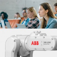 為了應對日益增長的教育需求，IRB 1090工業級教育機器人專為教育工作者和學生設計，幫助學生提升相關機器人和自動化技能，更好地面對未來職業發展