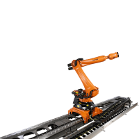 GL 1000明顯增大了工業機器人的工作空間。控制 KUKA 線性滑軌的控制系統與控制機器人的相同